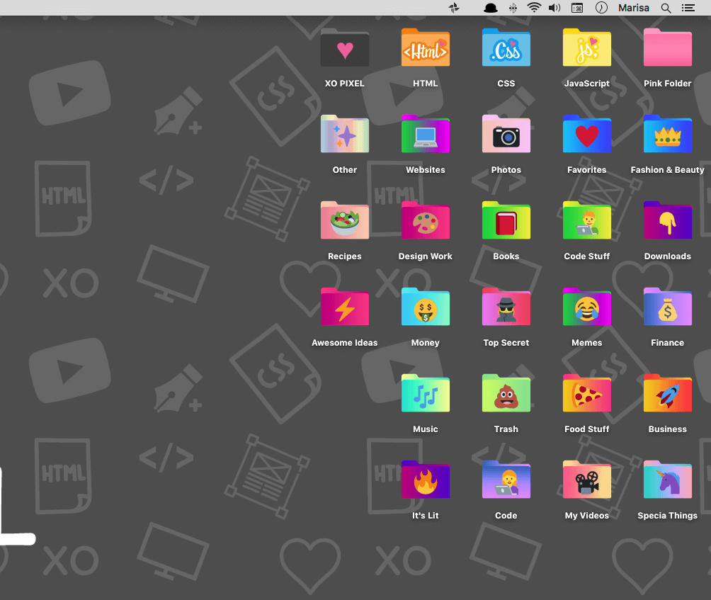 custom folder icons mac